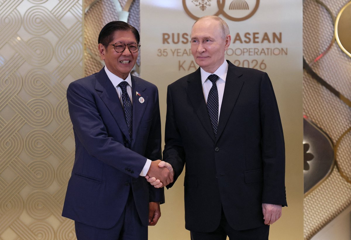 Marcos Jr Dan Vladimir Putin